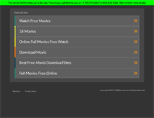 Tablet Screenshot of 1000movies.com
